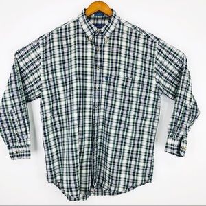 Pendleton Long sleeve plaid button down fannel